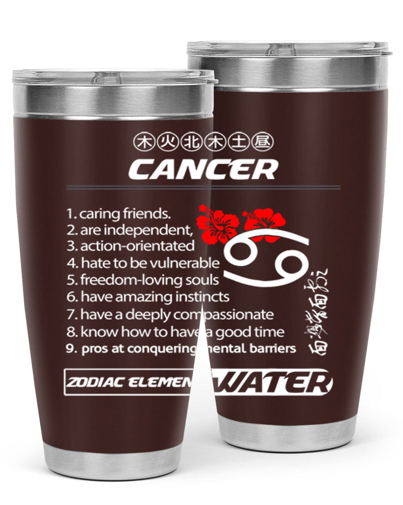 cancer 175#- zodiac- Tumbler