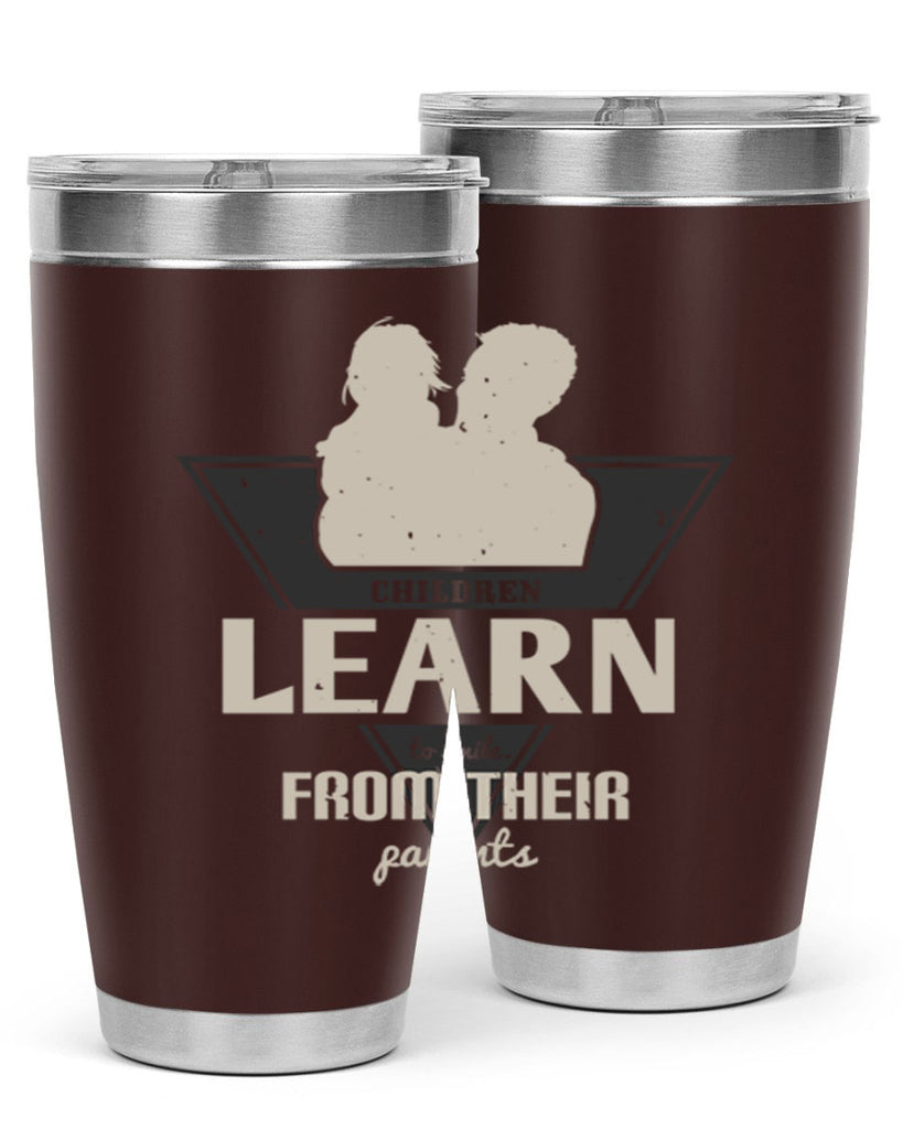 children learn to smile 250#- fathers day- Tumbler