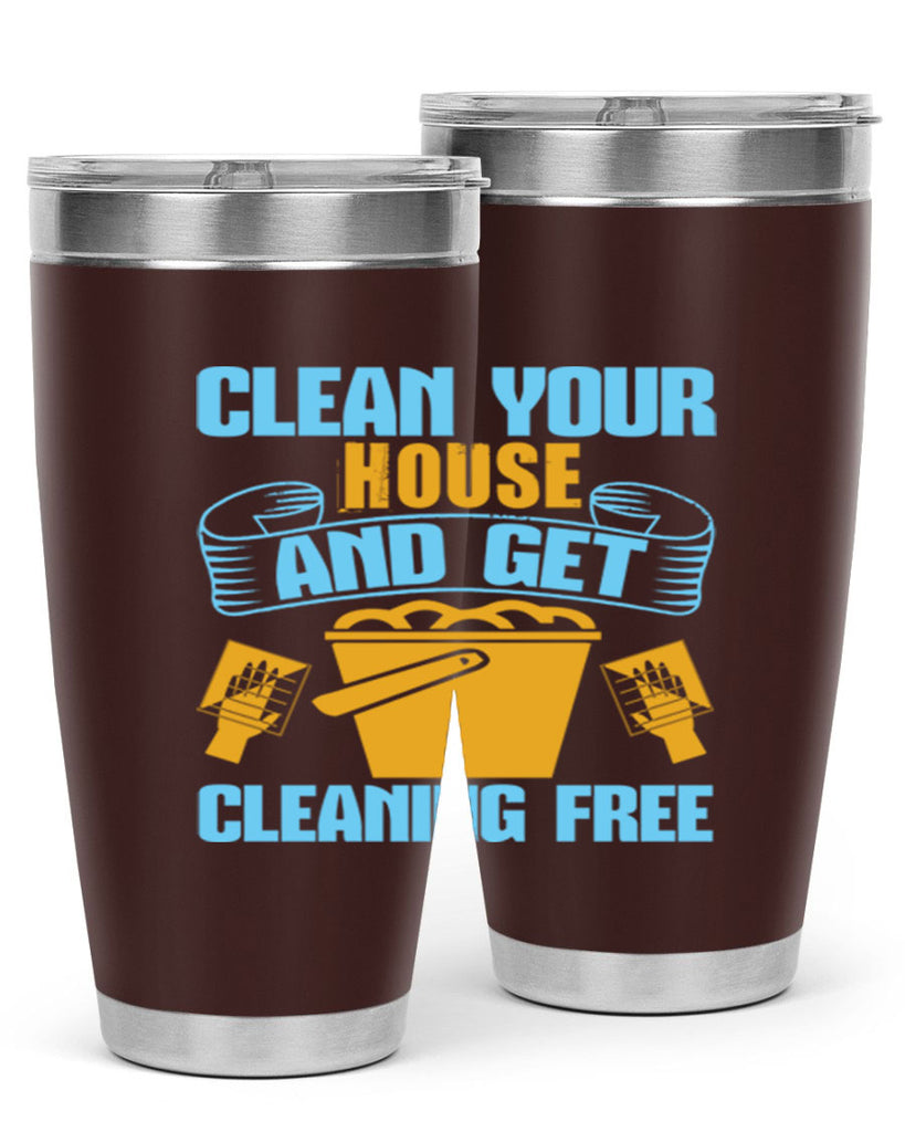 clean your house and get cleaning free Style 46#- cleaner- tumbler
