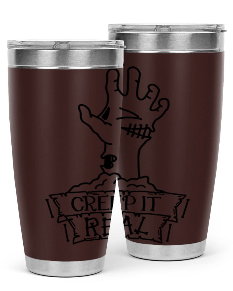 creep it real 81#- halloween- Tumbler
