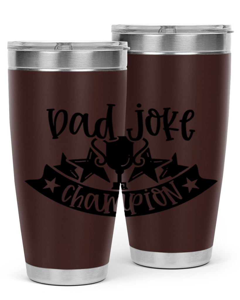 dad joke champion 66#- fathers day- Tumbler