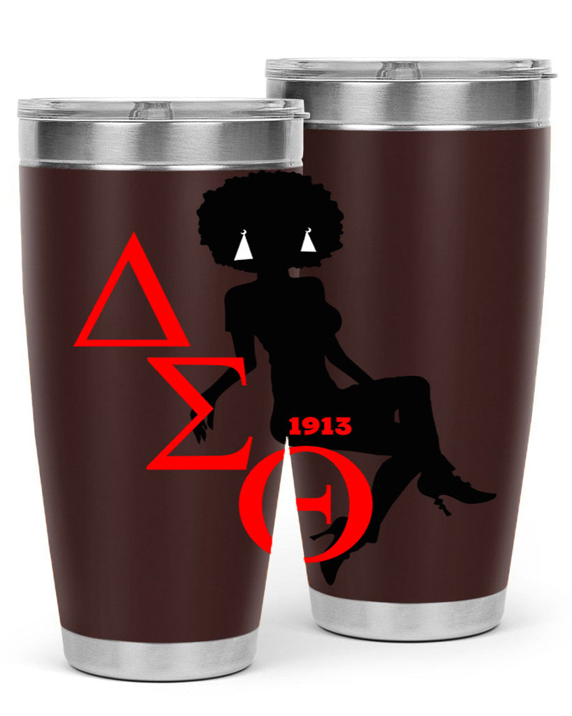 delta sigma theta 7#- black words phrases- Cotton Tank