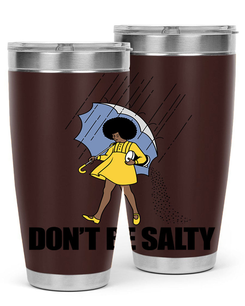dont be salty 169#- black words phrases- Cotton Tank