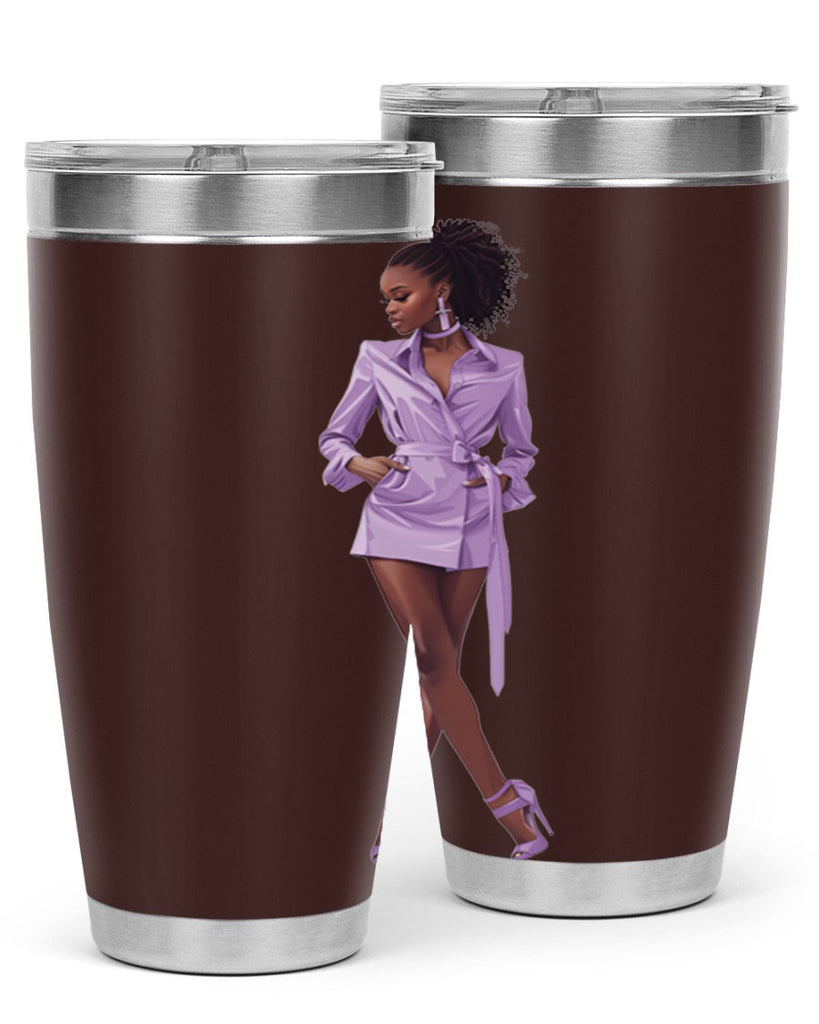 fashion girl in lavender 56#- fashion- Cotton Tank