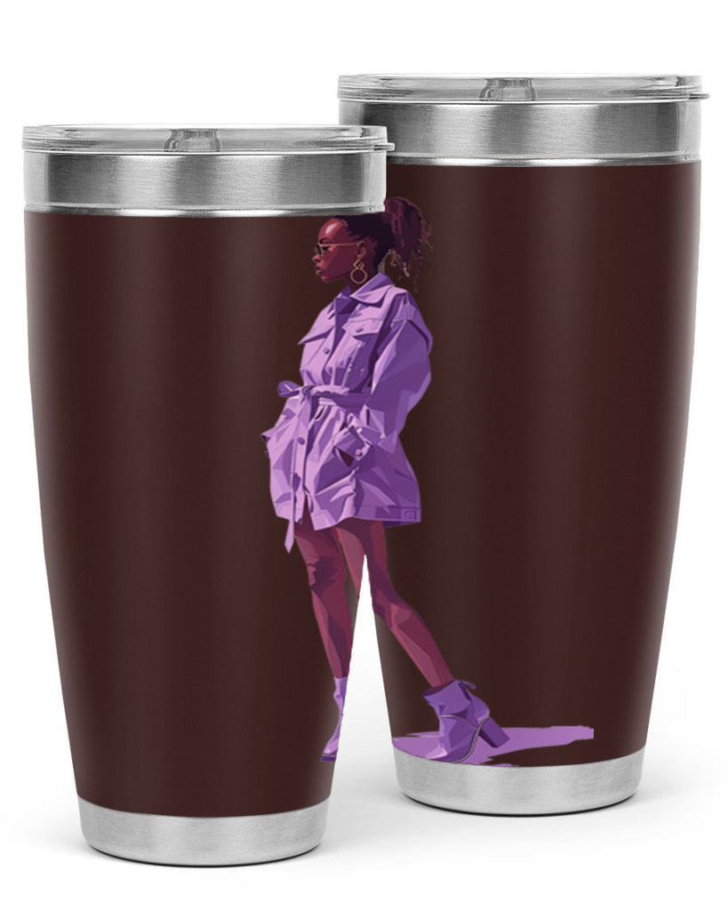 fashion girl in lavender 66#- fashion- Cotton Tank