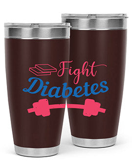 fight diabetes Style 38#- diabetes- Tumbler
