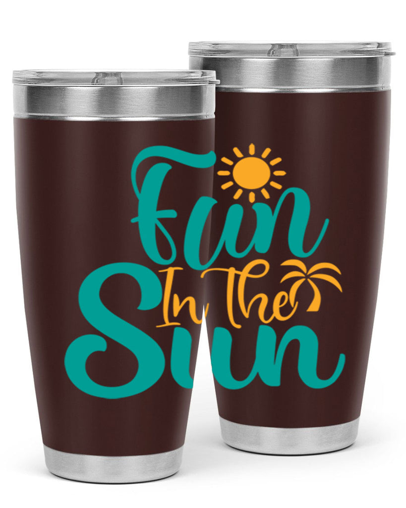 fun in the sun Style 104#- summer- Tumbler