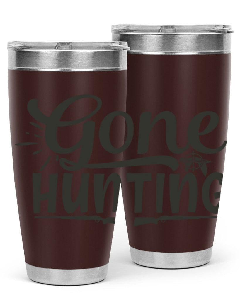 gone hunting 13#- hunting- Tumbler