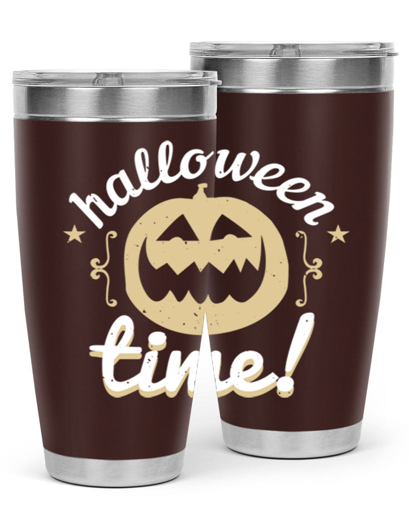 halloween time 157#- halloween- Tumbler