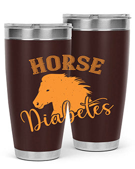 horse diabetes Style 34#- diabetes- Tumbler