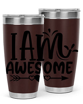 i am awesome Style 19#- autism- Tumbler