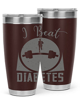 i beat diabetes Style 33#- diabetes- Tumbler