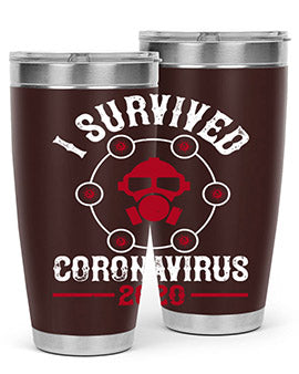 i survived coronavirus Style 32#- corona virus- Tumbler
