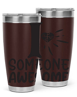 if someone awesome Style 26#- autism- Tumbler