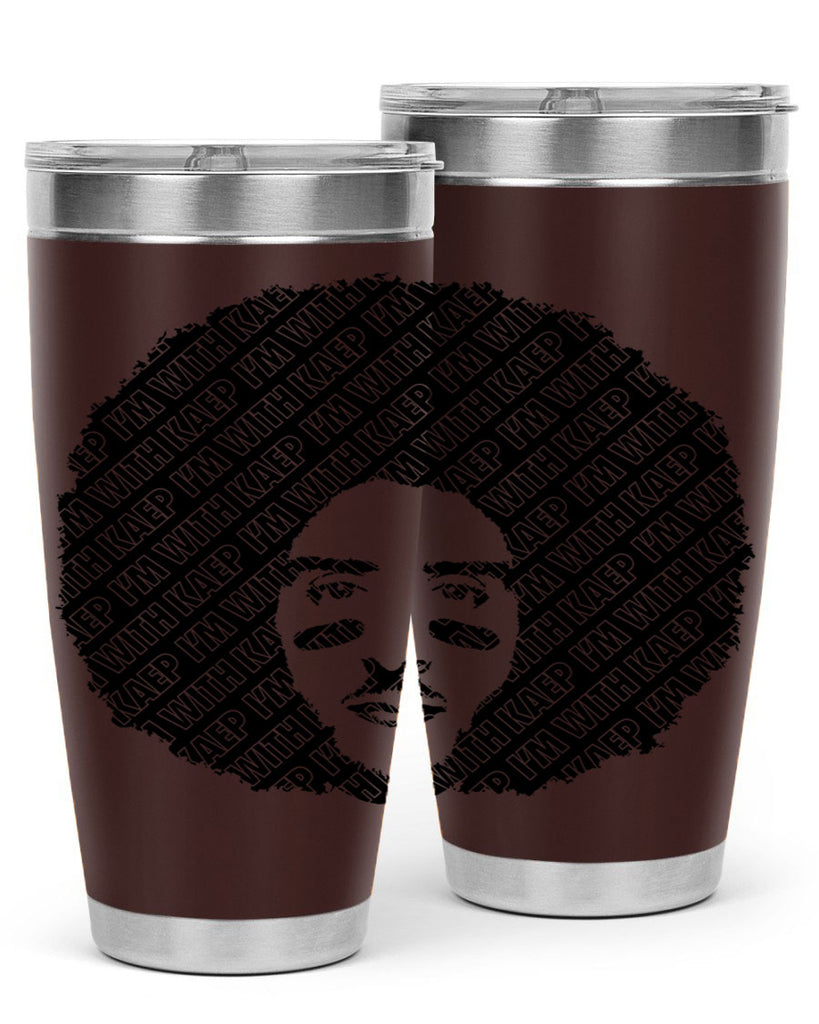 imwithkaep 24#- black men - boys- tumbler