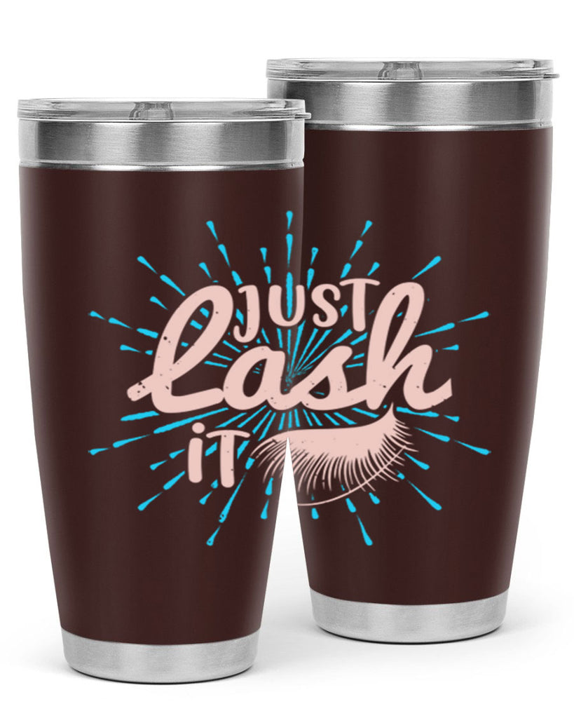 just lash it Style 199#- make up- Tumbler