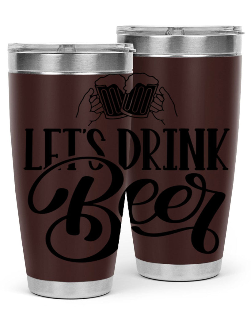 lets drink beer 29#- beer- Tumbler