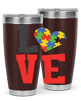 love Style 29#- autism- Tumbler