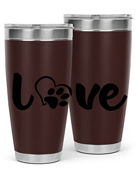 love Style 71#- dog- Tumbler