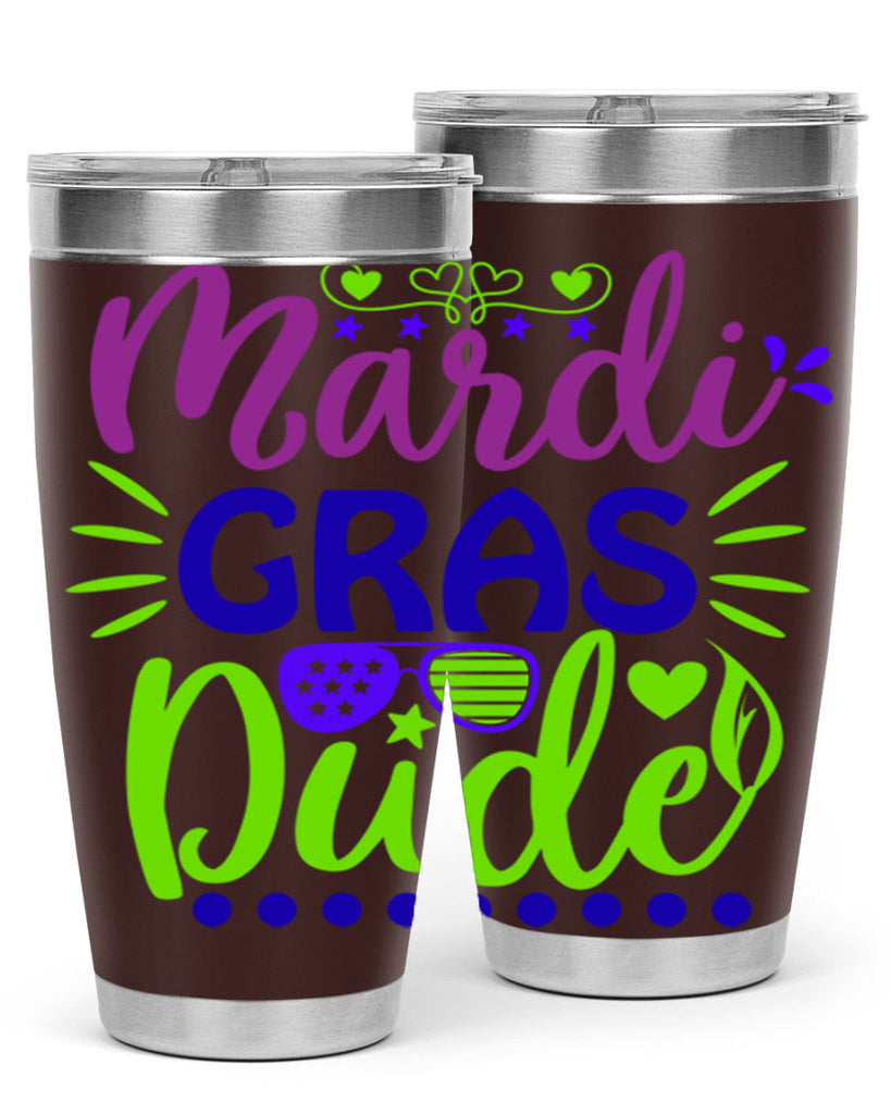 mardi gras dude 9#- mardi gras- Tumbler