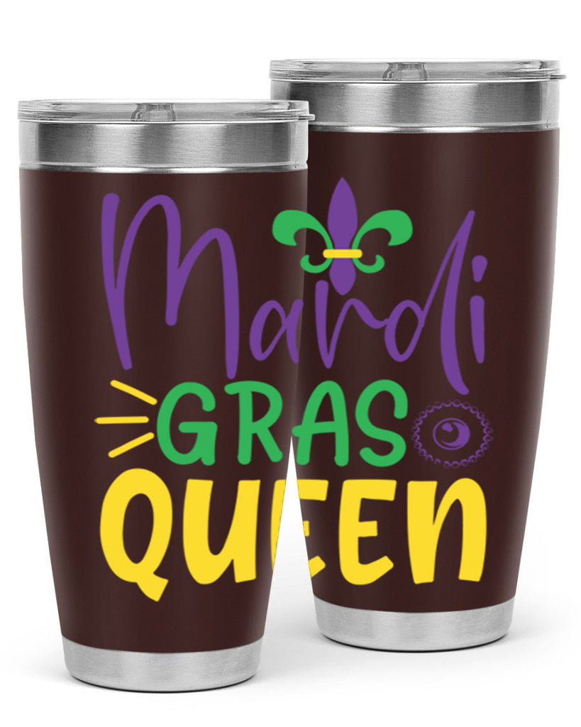 mardi gras queen 79#- mardi gras- Tumbler