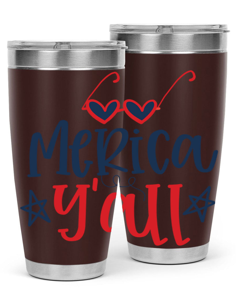 merica y all Style 82#- Fourt Of July- Tumbler