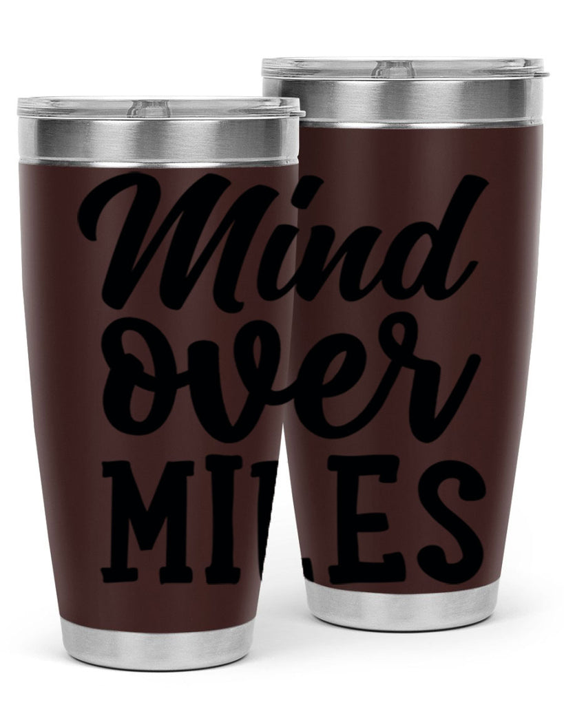 mind over miles 28#- gym- Tumbler