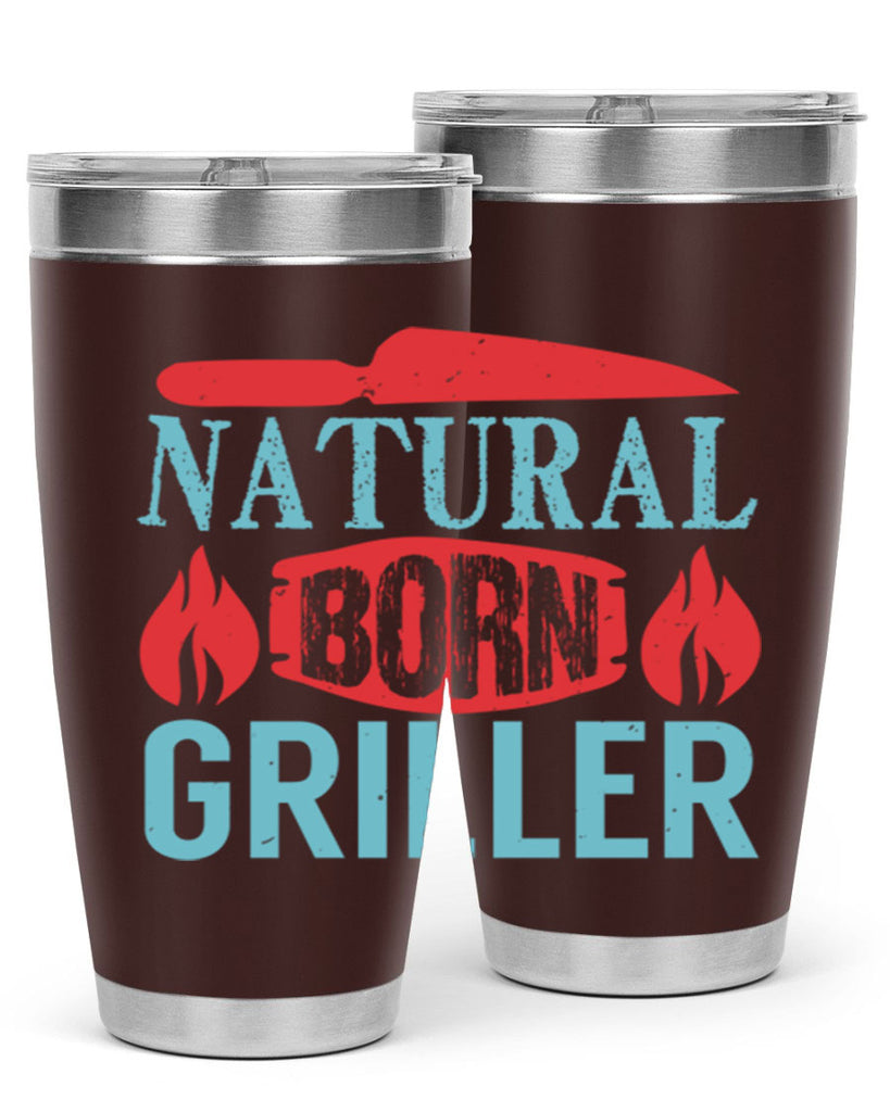 natural born griller 19#- bbq- Tumbler