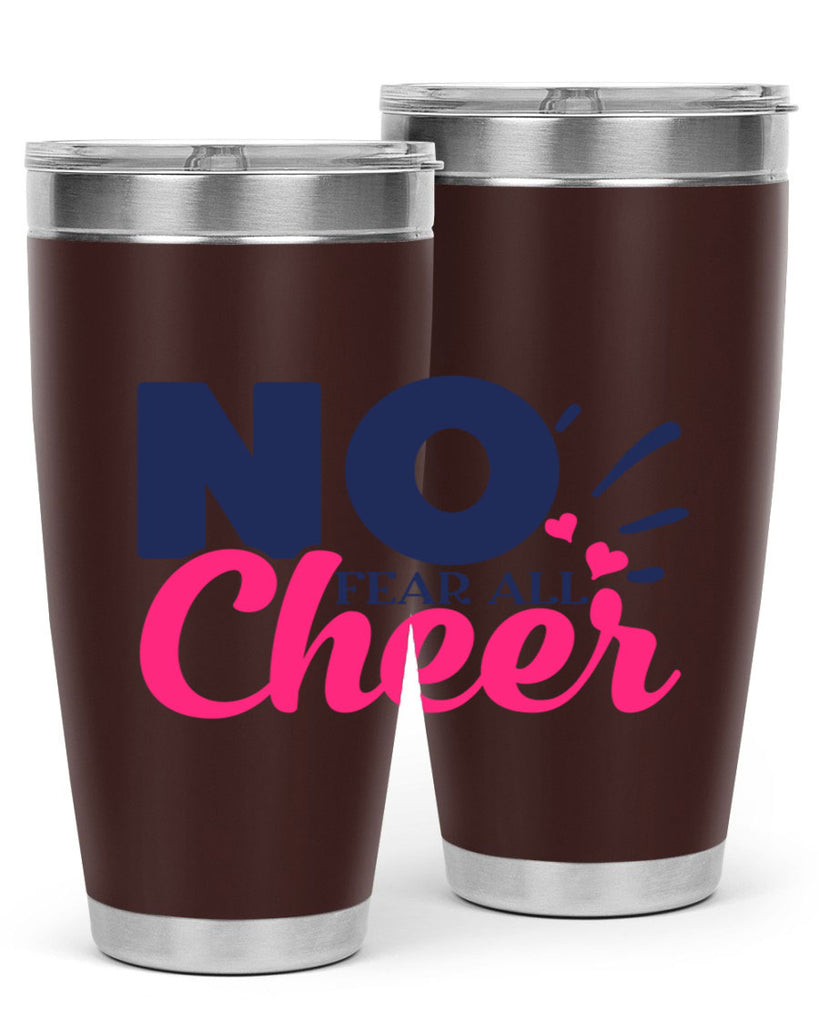 no fear all cheer 1728#- cheer- Tumbler