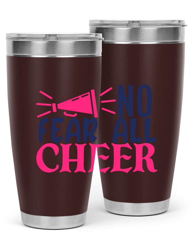 no fear all cheer 1739#- cheer- Tumbler