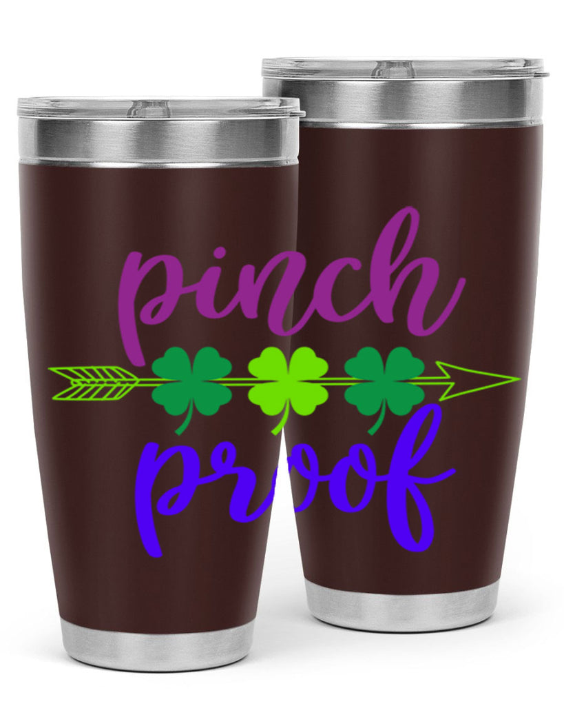 pinch proof 3#- mardi gras- Tumbler