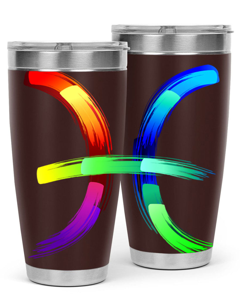 pisces 370#- zodiac- Tumbler