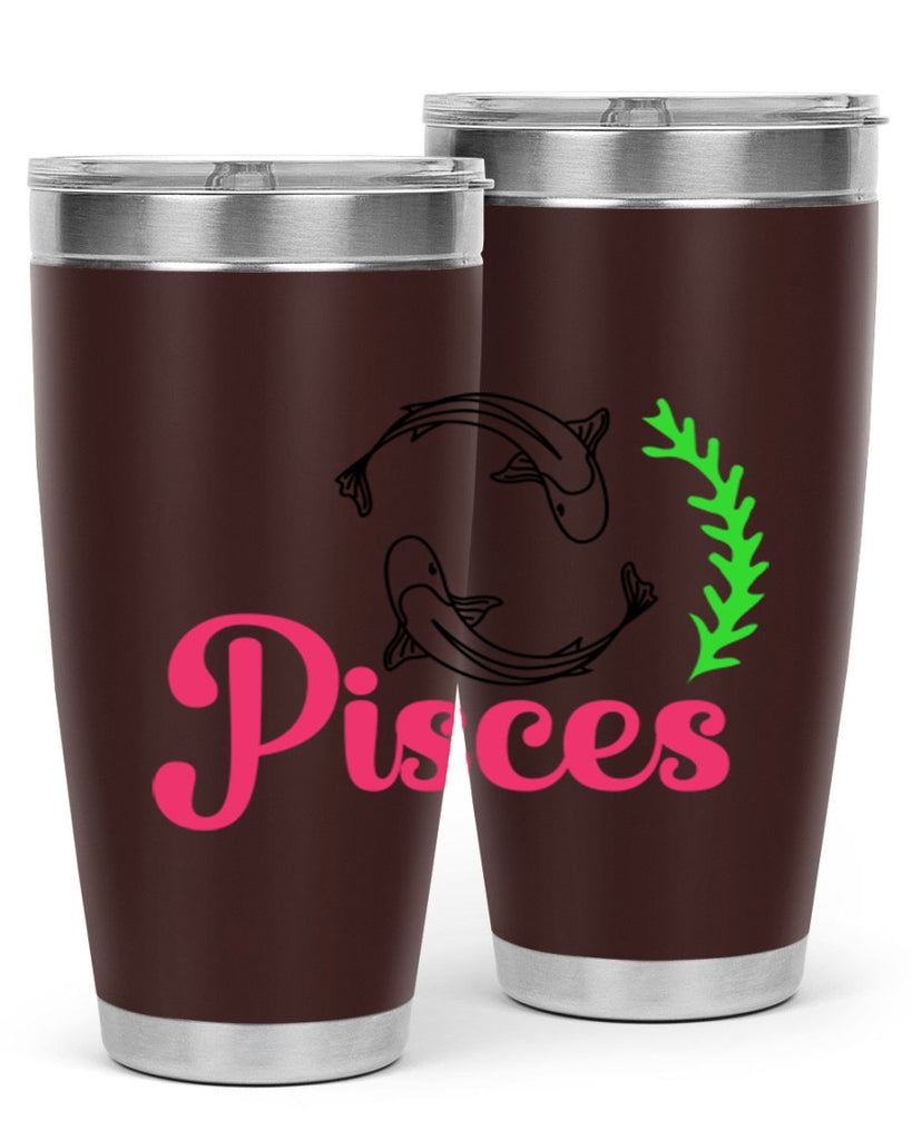 pisces 372#- zodiac- Tumbler