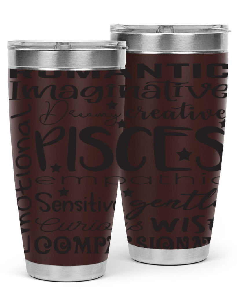 pisces 570#- zodiac- Tumbler
