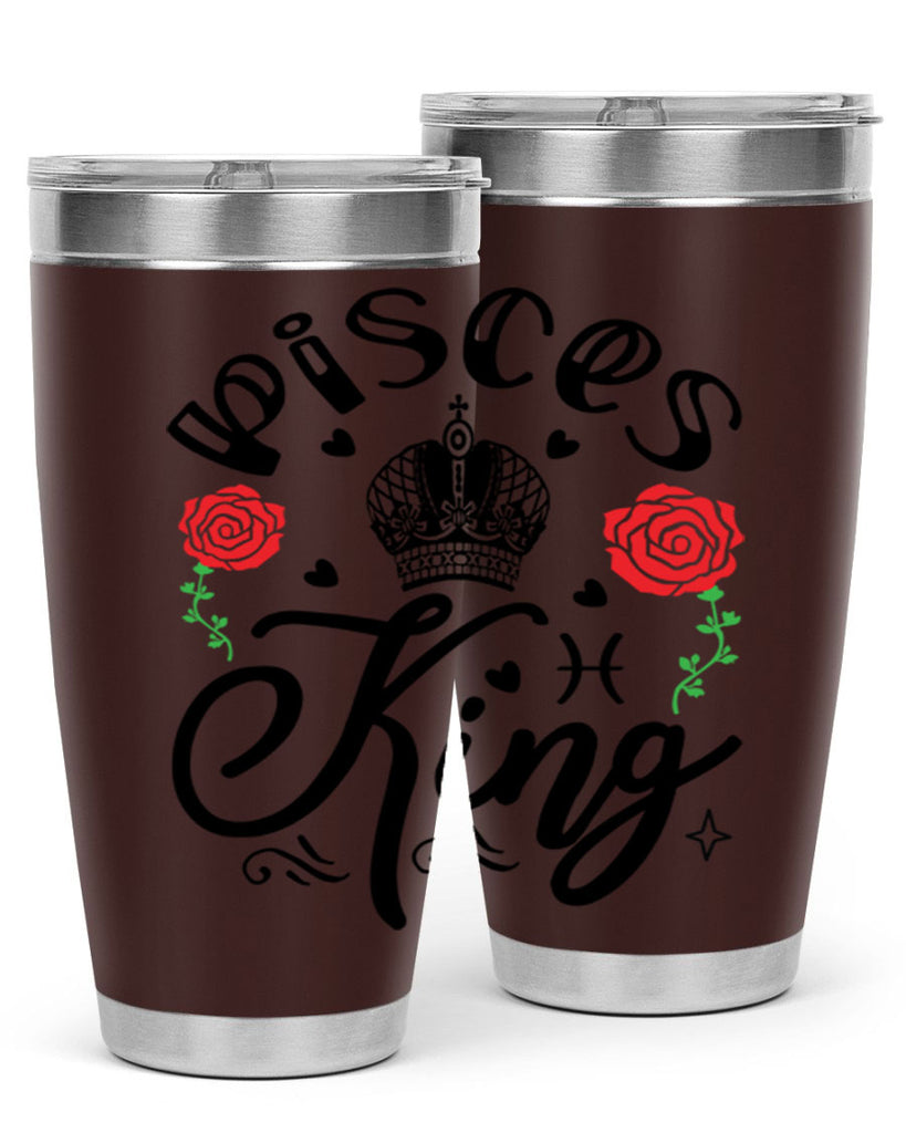 pisces king 375#- zodiac- Tumbler