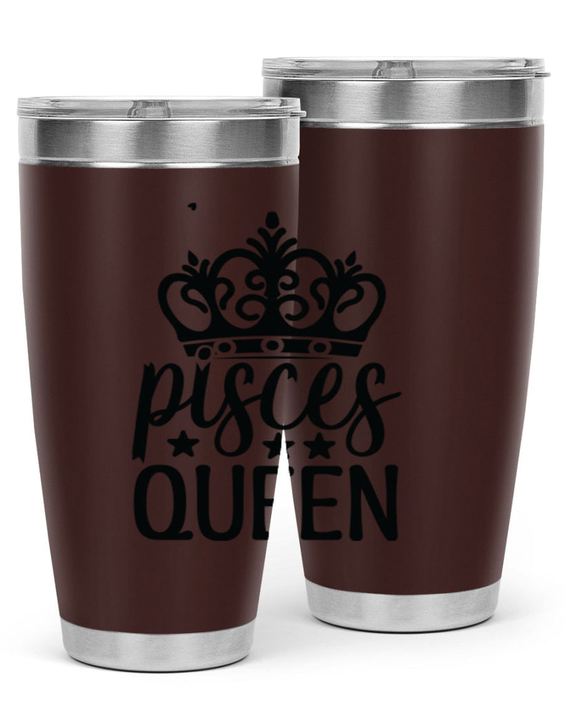 pisces queen 376#- zodiac- Tumbler