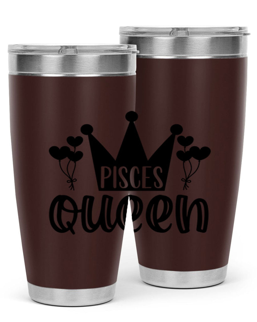 pisces queen 377#- zodiac- Tumbler