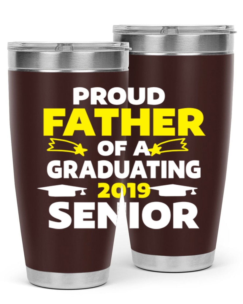 proud father of a graduating 264#- fathers day- Tumbler