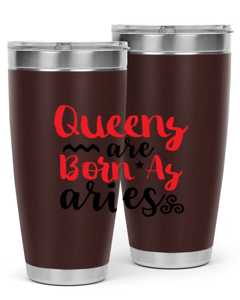 queens Are Born As Aries 384#- zodiac- Tumbler