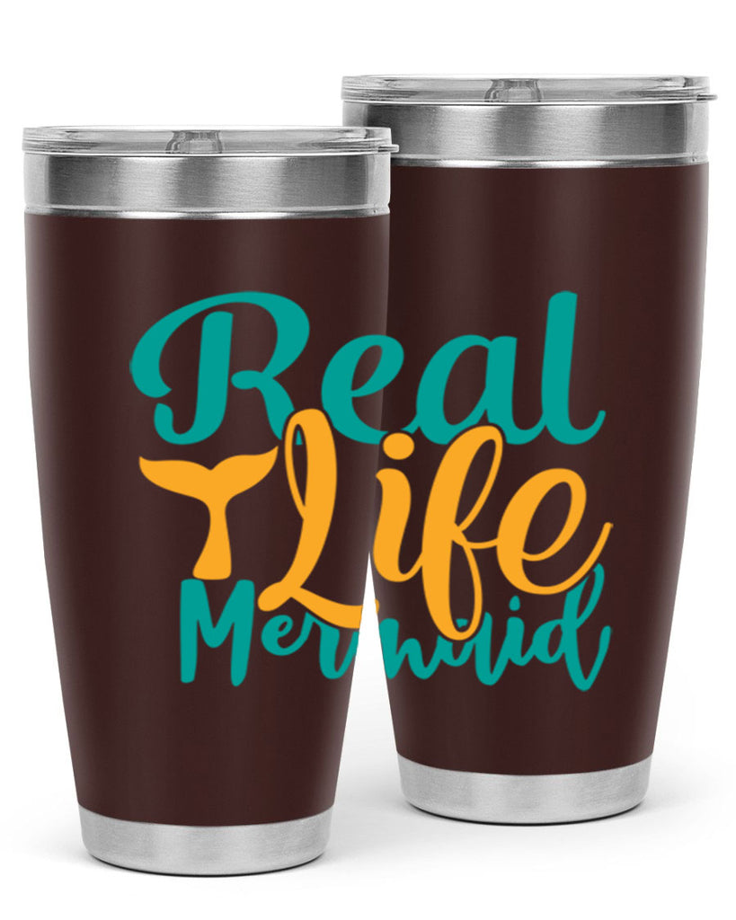 real life mermaid Style 80#- summer- Tumbler