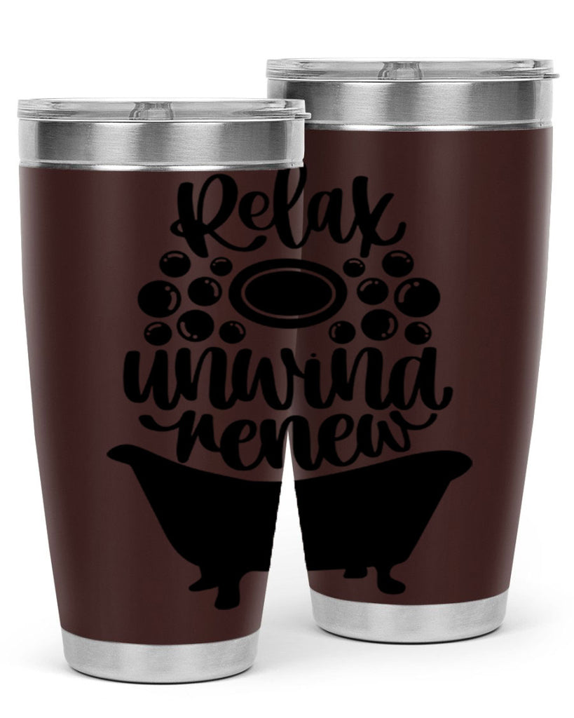 relax unwind renew 19#- bathroom- Tumbler