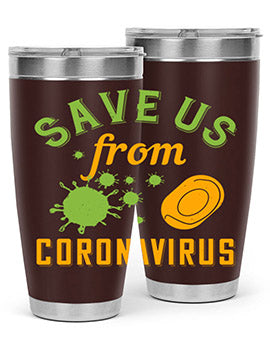 save us from coronavirus Style 24#- corona virus- Tumbler