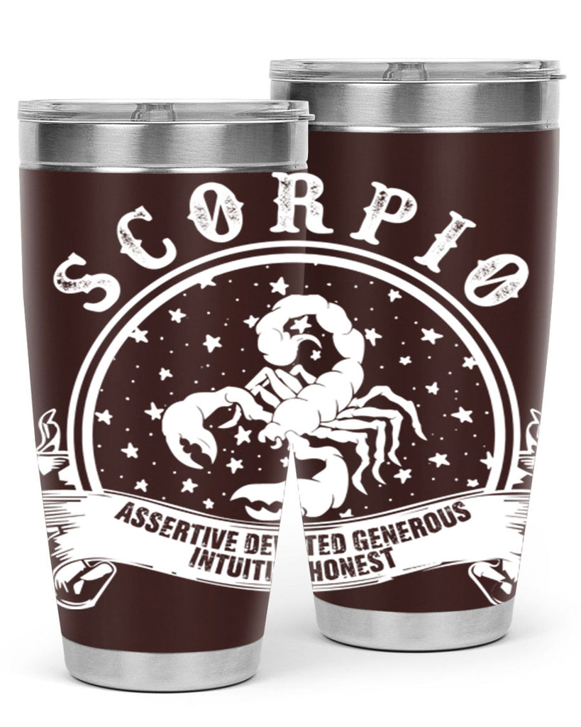 scorpio 30#- zodiac- Tumbler