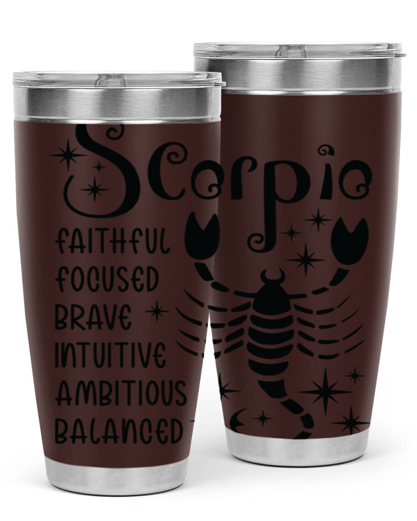 scorpio 431#- zodiac- Tumbler