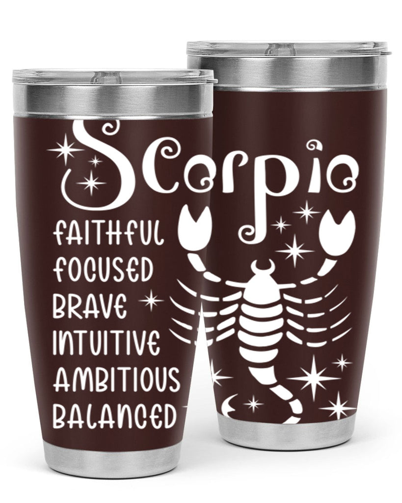 scorpio 435#- zodiac- Tumbler