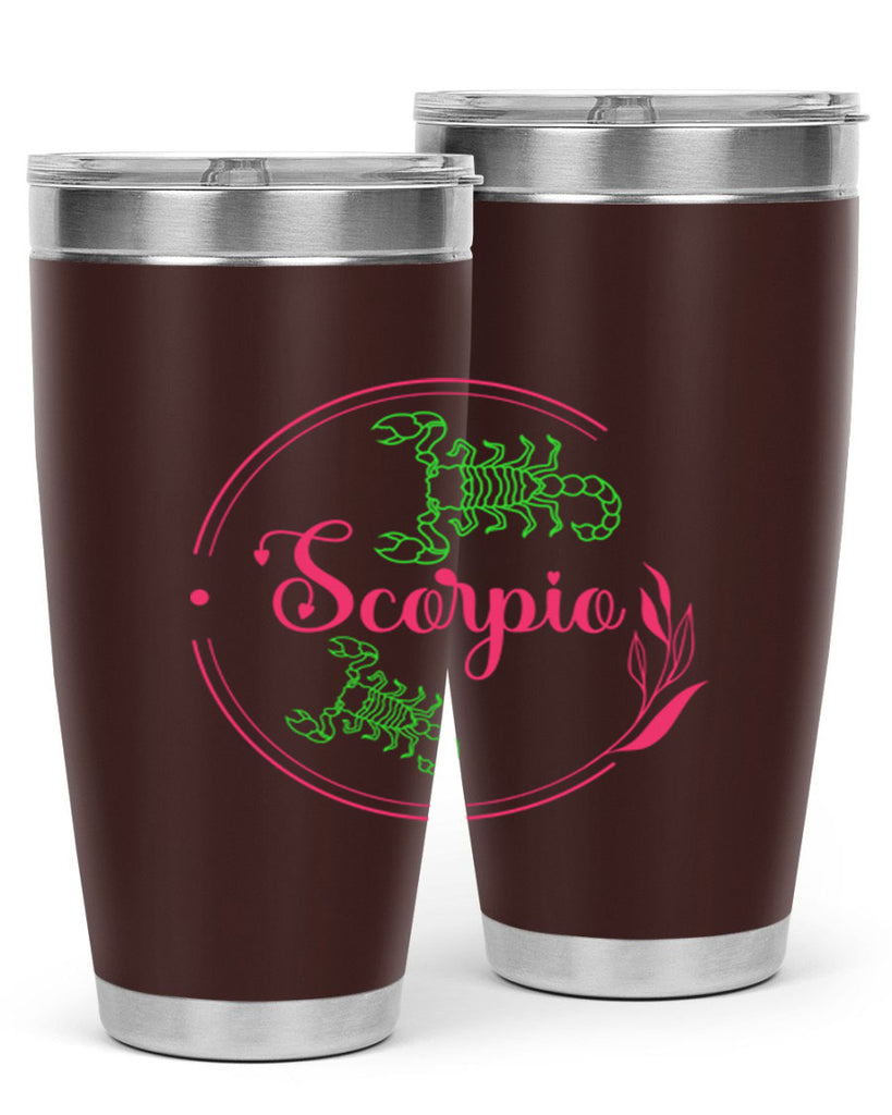 scorpio 437#- zodiac- Tumbler