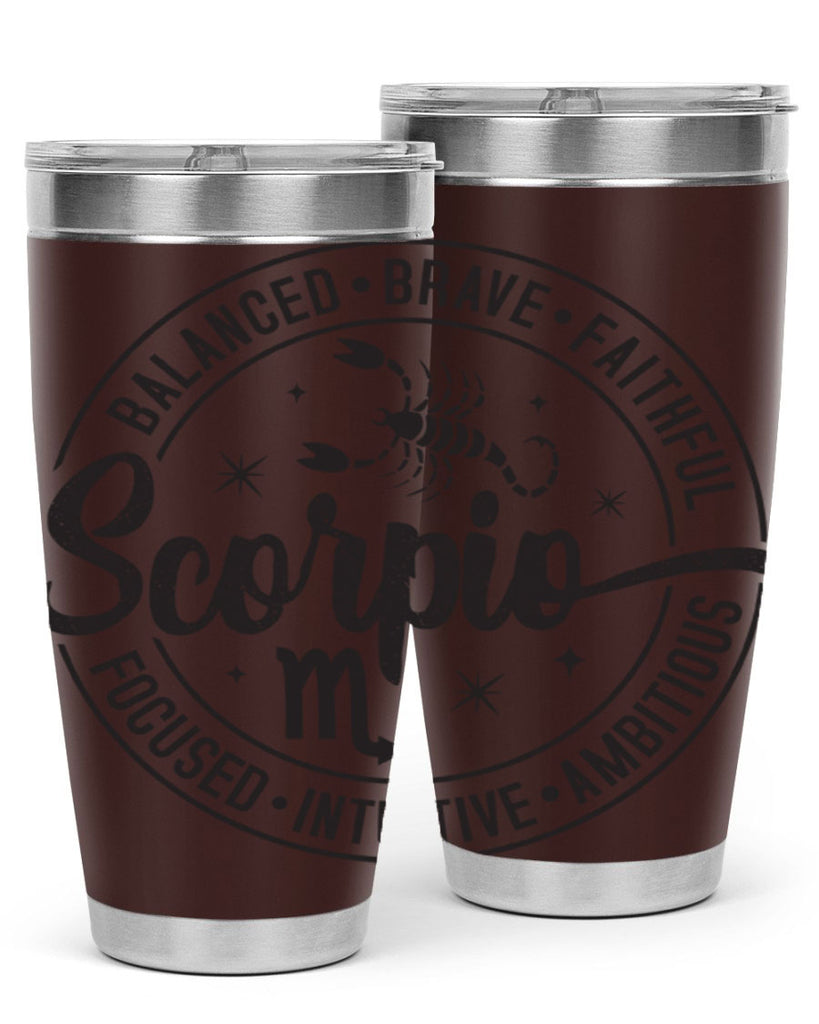scorpio 438#- zodiac- Tumbler