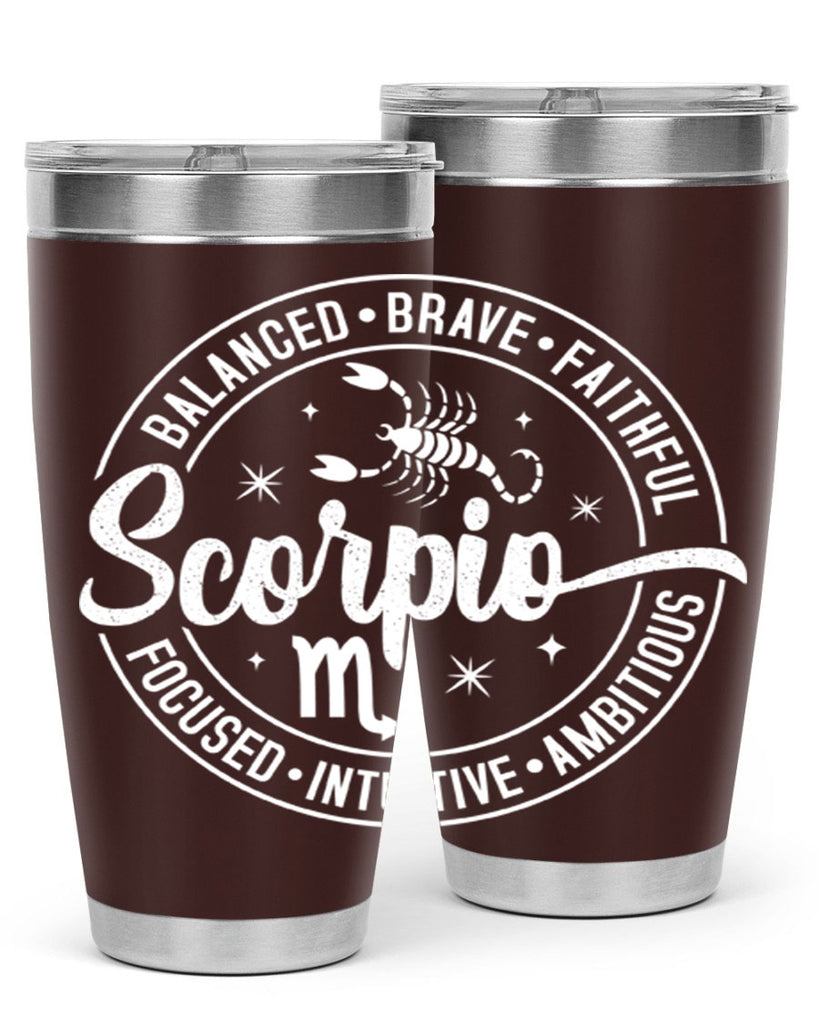 scorpio 439#- zodiac- Tumbler