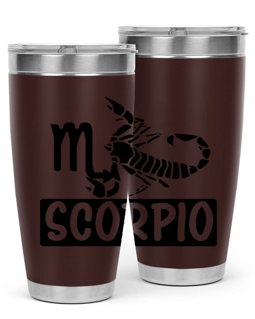 scorpio 440#- zodiac- Tumbler