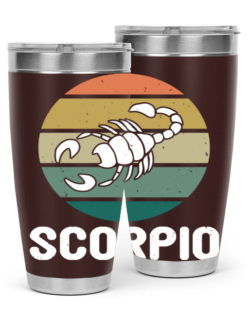 scorpio 451#- zodiac- Tumbler